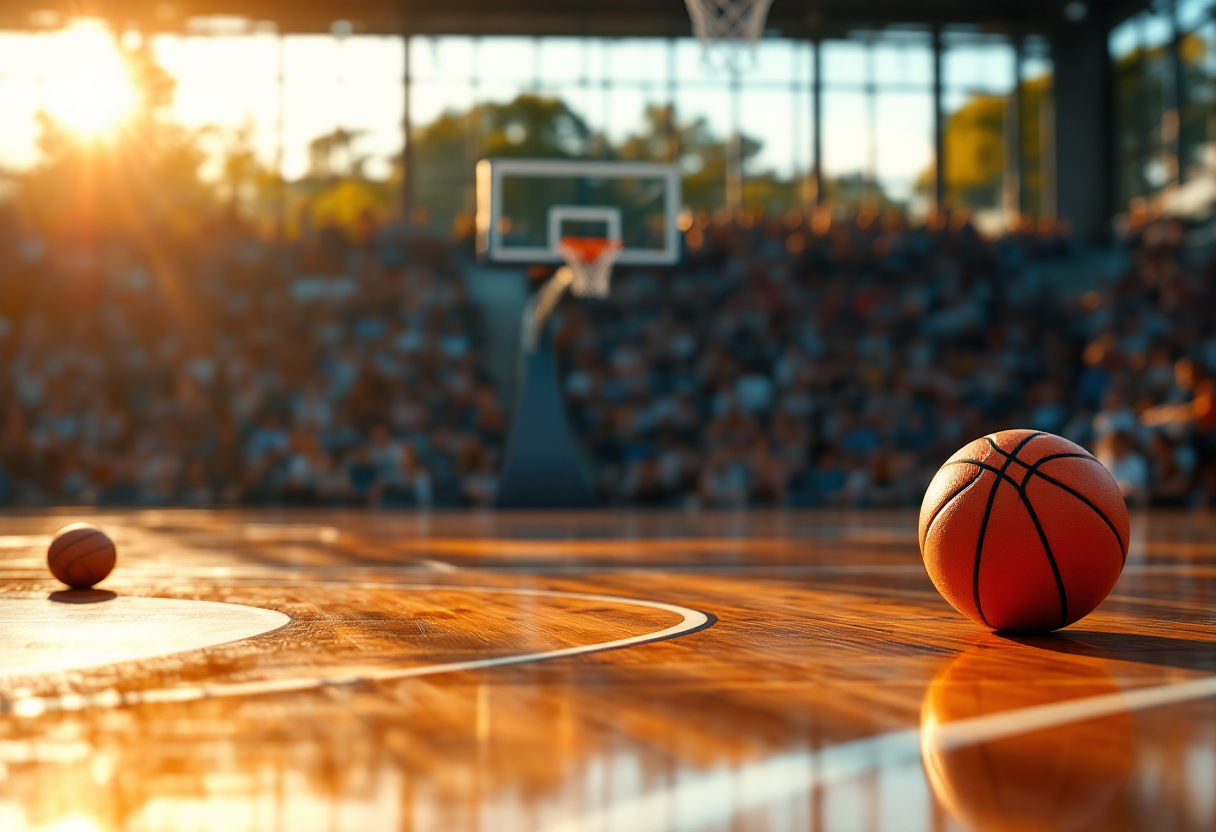 Virtus Bologna celebra la vittoria contro Milano nel derby