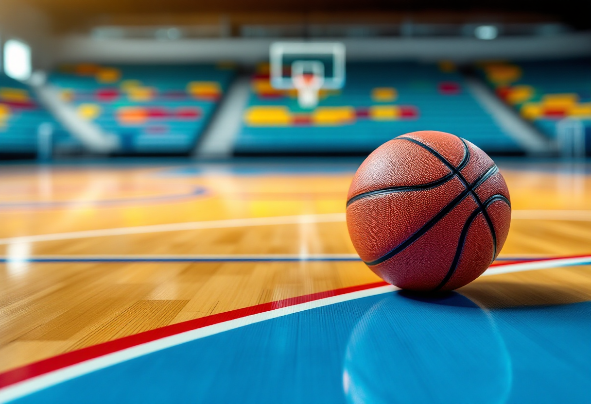 Virtus Bologna e Olimpia Milano in azione sul campo