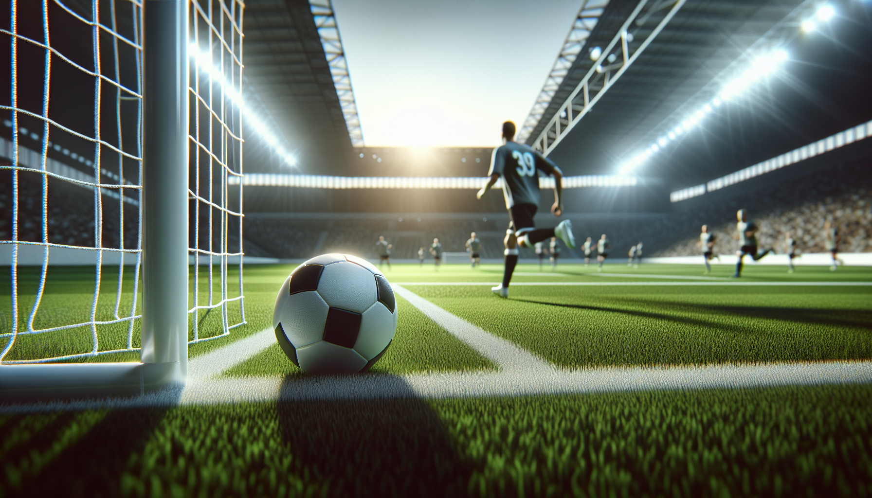 Allenatore di calcio italiano in riflessione strategica