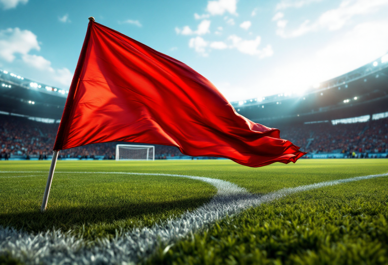 Tifosi del Milan in festa durante una partita