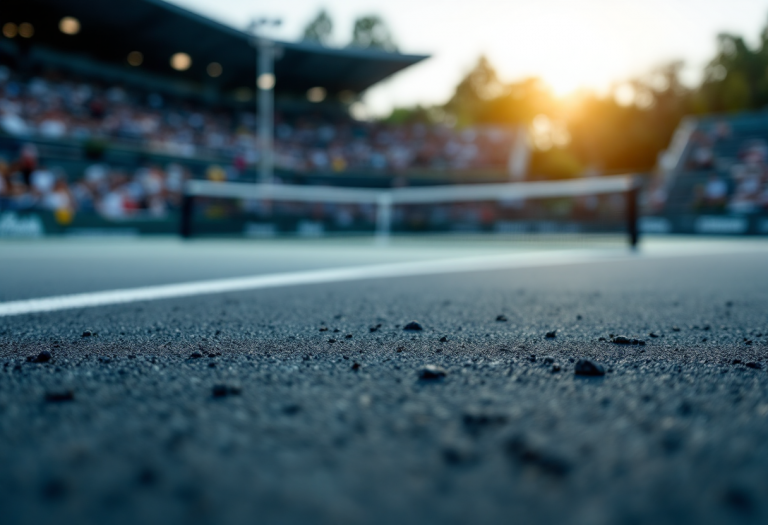 Giovani tennisti in azione al Lemon Bowl 2024 a Roma