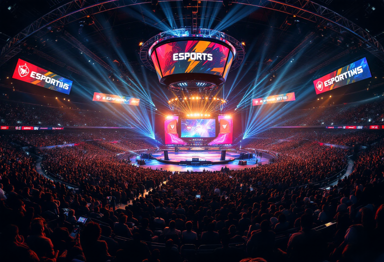 Giocatori festeggiano vittoria all'Esports World Cup 2024