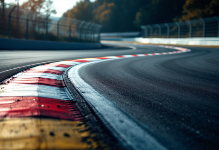 Andrea Kimi Antonelli in azione durante una gara di Formula 1