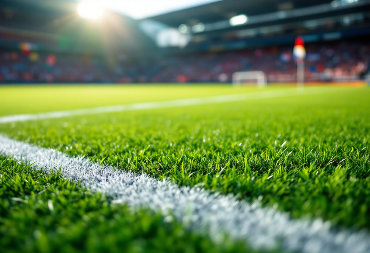 Ivan Perisic in azione con la maglia dell'Inter