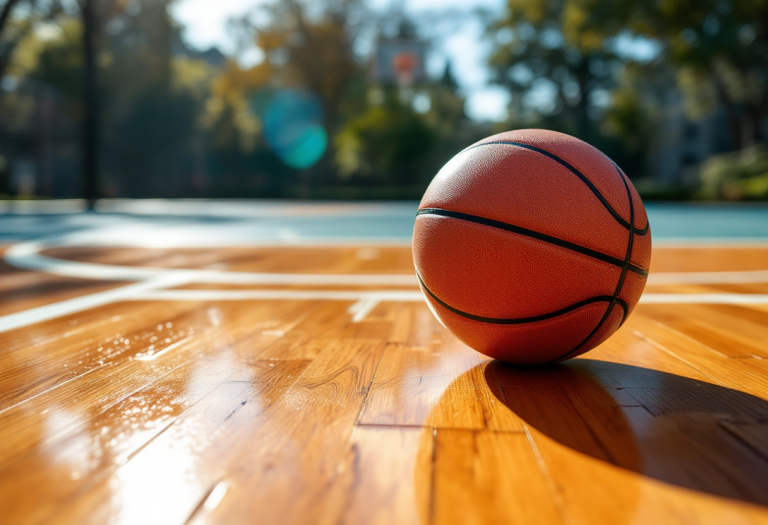 Jaylen Brown indossa occhiali Oakley durante una partita di basket