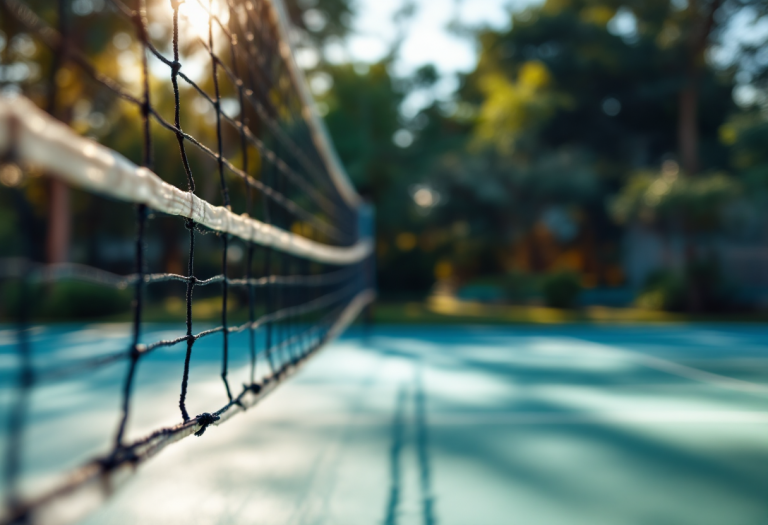 Giocatori della Joy Volley in azione contro Domotek Reggio Calabria