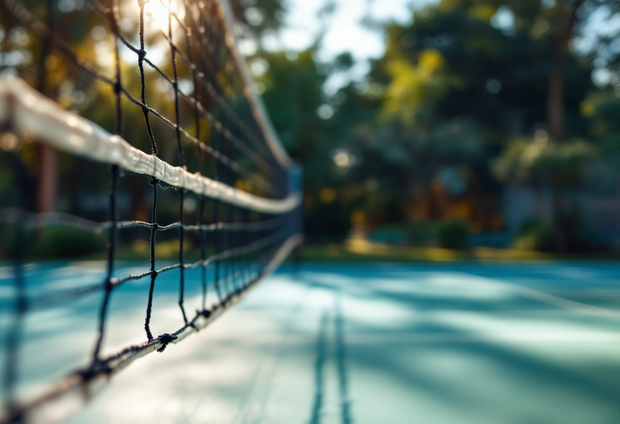 Giocatori della Joy Volley in azione contro Domotek Reggio Calabria