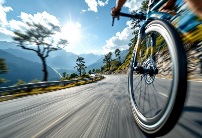 Mauro Schmid festeggia la vittoria alla Cadel Evans Race