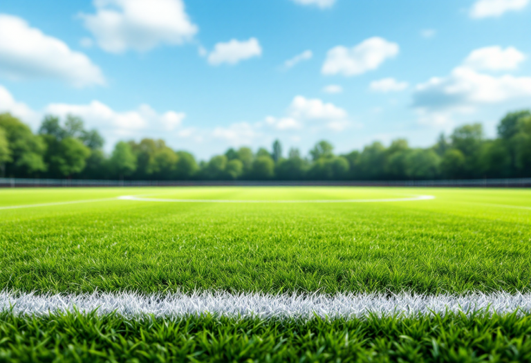 Giocatori del Napoli e Roma in campo durante il pareggio