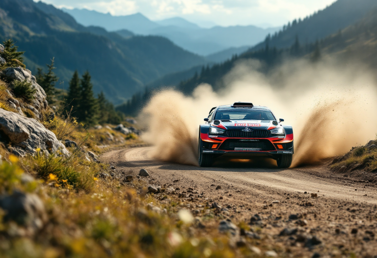 Piloti Toyota in azione nei rally della stagione 2025