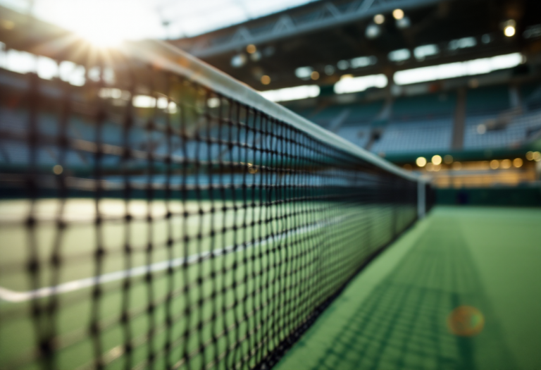 Giocatori italiani festeggiano all'ABN AMRO Open 2023