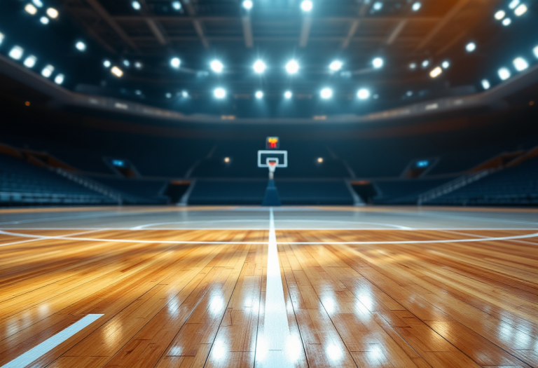 Giocatori dell'Anadolu Efes festeggiano la vittoria in Eurolega