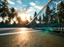 Arthur Fils in azione sul campo da tennis
