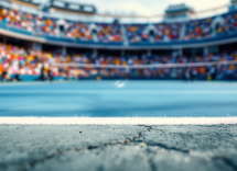 Matteo Berrettini durante il Masters 1000 di Miami