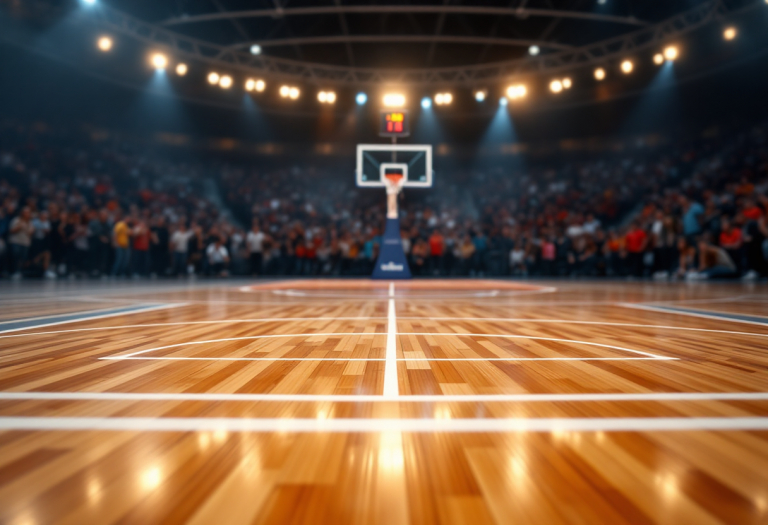 Giocatori di Dolomiti Energia in azione contro Pistoia