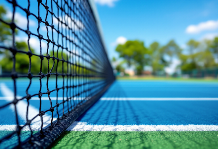 Francisco Cerundolo celebra la vittoria al Miami Open