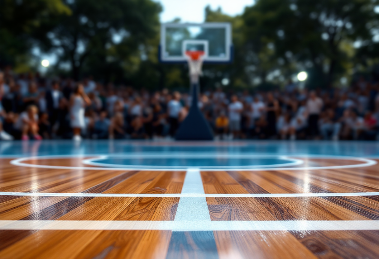 Logo Italbasket e Federbasket che simboleggiano il basket italiano