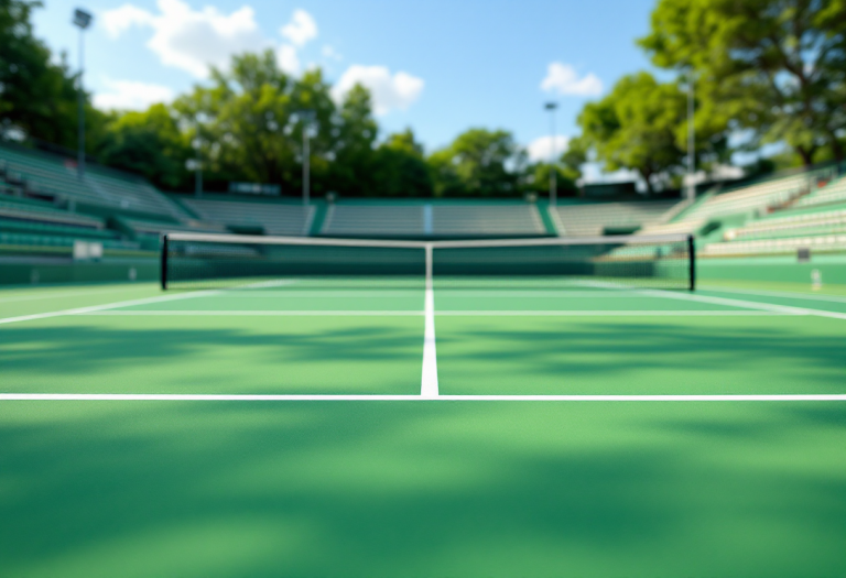 Jasmine Paolini durante la semifinale WTA 1000 a Miami