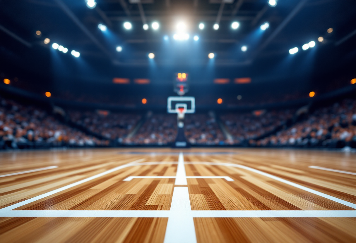 Giocatori del Maccabi Tel Aviv festeggiano la vittoria