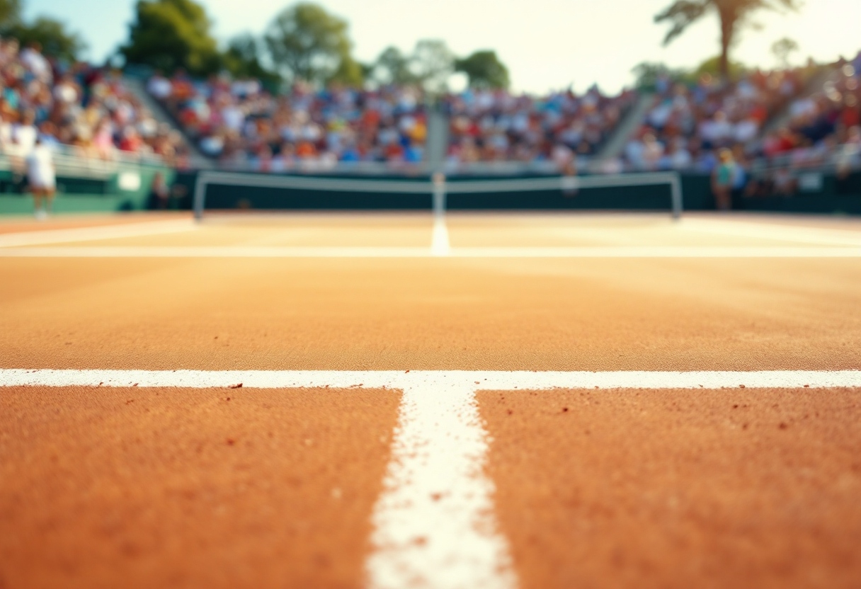 Musetti e Djokovic in azione al Miami Open 2025