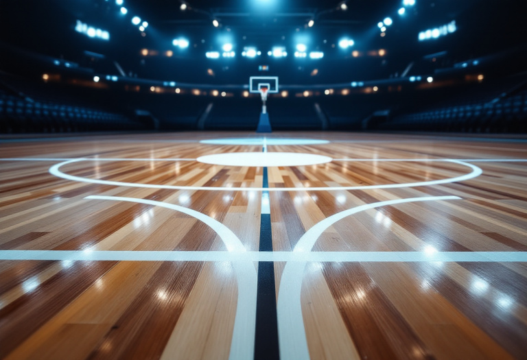 Giocatori NBA in azione durante una notte intensa di partite