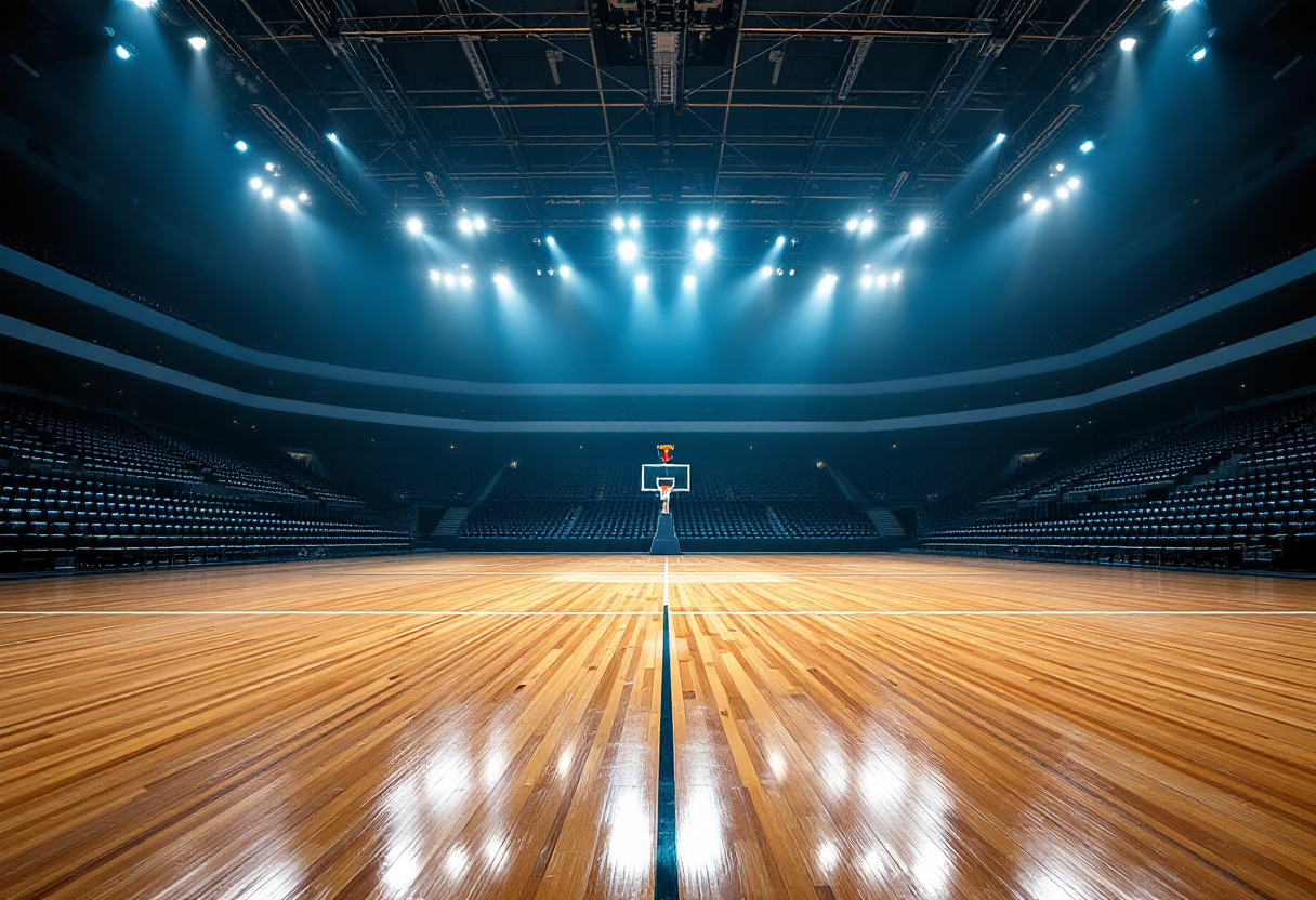 Giocatori NBA in azione durante una notte di sfide emozionanti