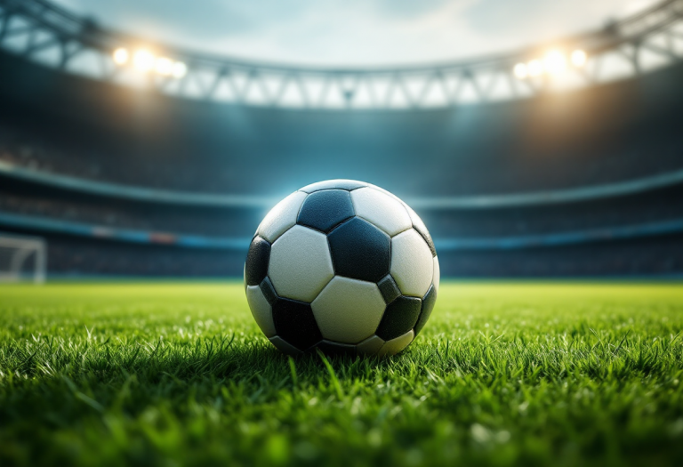 Giocatori in azione durante gli ottavi di finale di Champions League