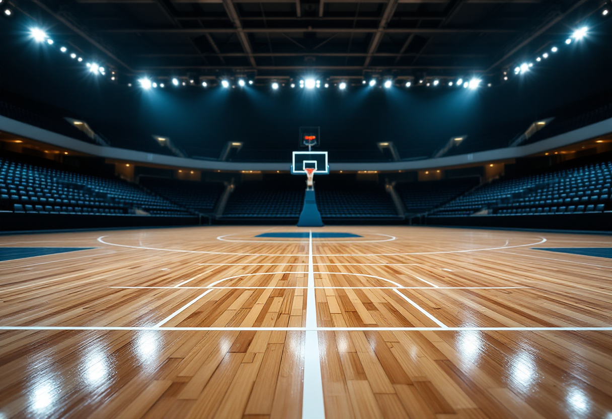 Giocatori del Panathinaikos festeggiano la vittoria