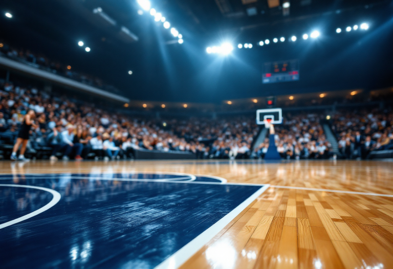 Giocatori del Panathinaikos e Paris Basketball in azione