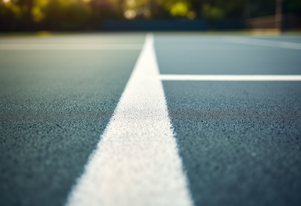 Giocatori italiani di tennis in azione nel 2023