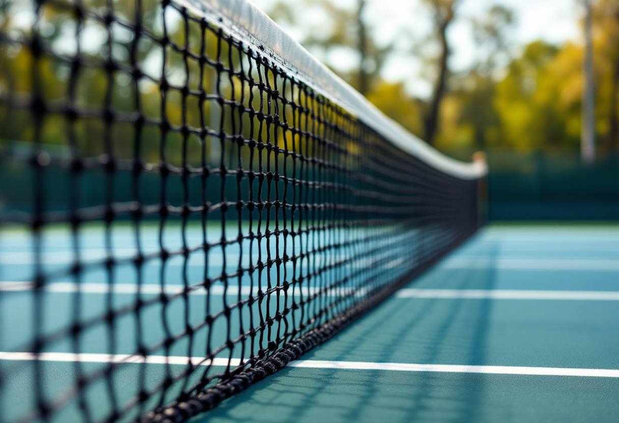 Giocatori in azione al torneo di tennis Sheraton Buganvilias