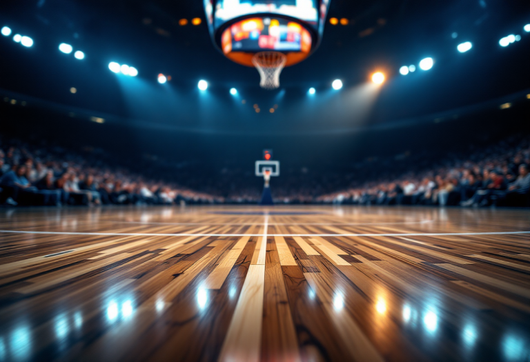 Trapani Shark in azione contro Germani Brescia