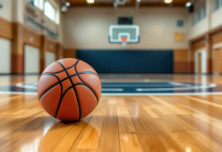 Victor Wembanyama durante il recupero post-intervento alla spalla