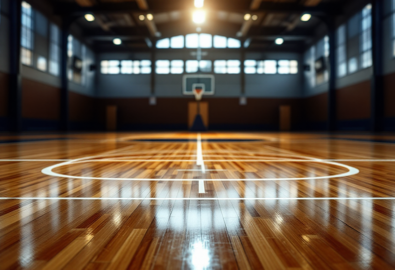 Giocatori della Virtus esultano dopo la vittoria su Trento