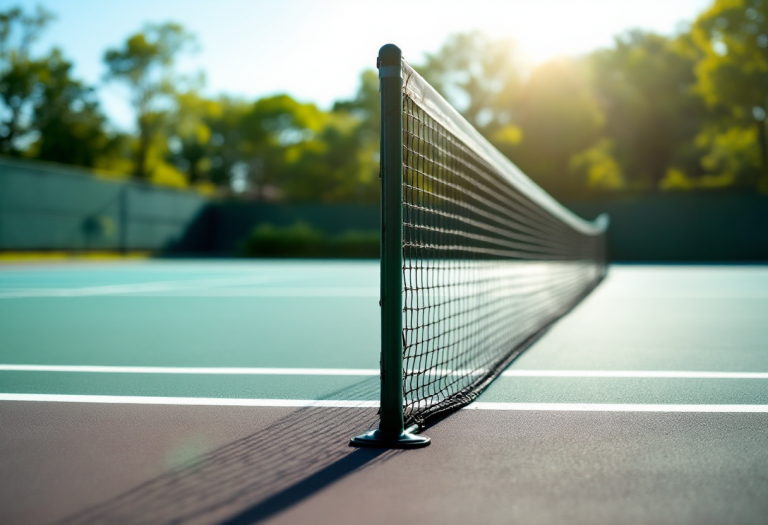 Alexandra Eala in azione durante un torneo di tennis