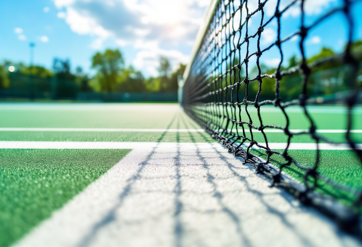 Confronto tra allenamento di tennisti e tenniste