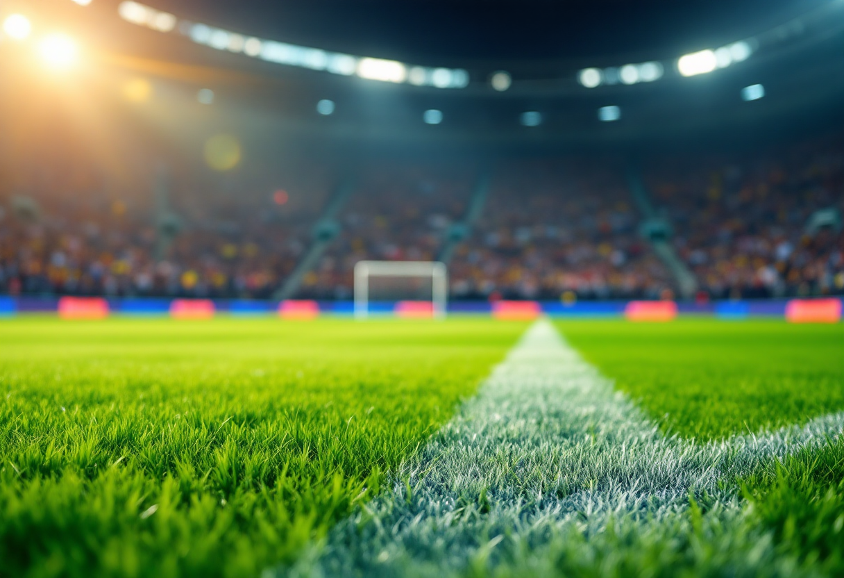 Amedeo Della Valle in azione durante la finale di basket