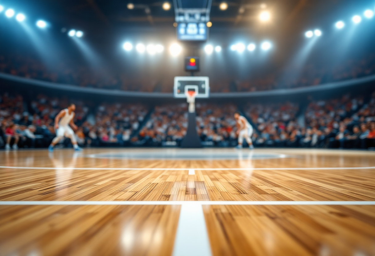 Aquila Trento celebra la vittoria contro Givova Scafati