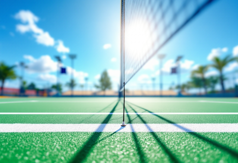 Arthur Fils in azione contro Carlos Alcaraz a Monte Carlo