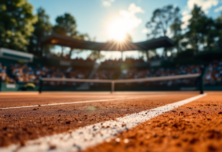 Aryna Sabalenka in azione al Mutua Madrid Open 2025