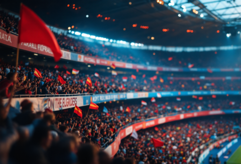 Beppe Marotta, presidente dell'Inter, in conferenza stampa