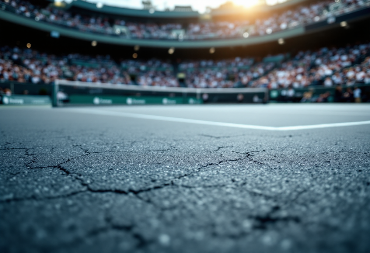 Tabellone principale del Challenger 125 a Oeiras