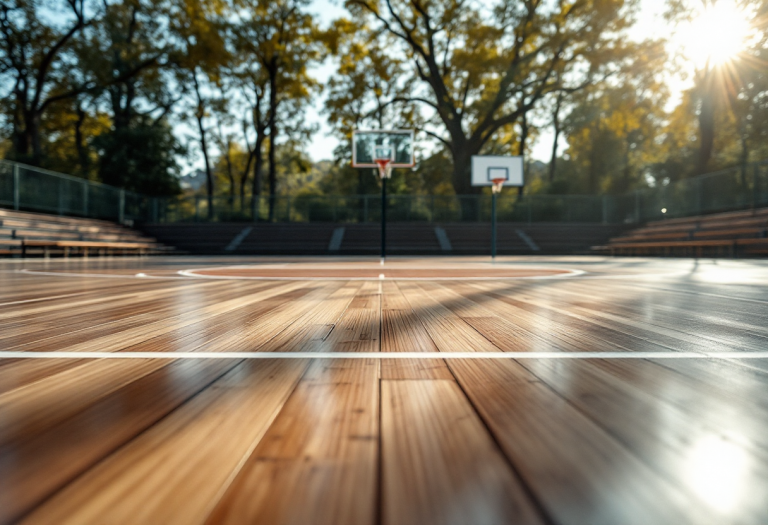 Coach Vitucci durante la preparazione della squadra Scafati