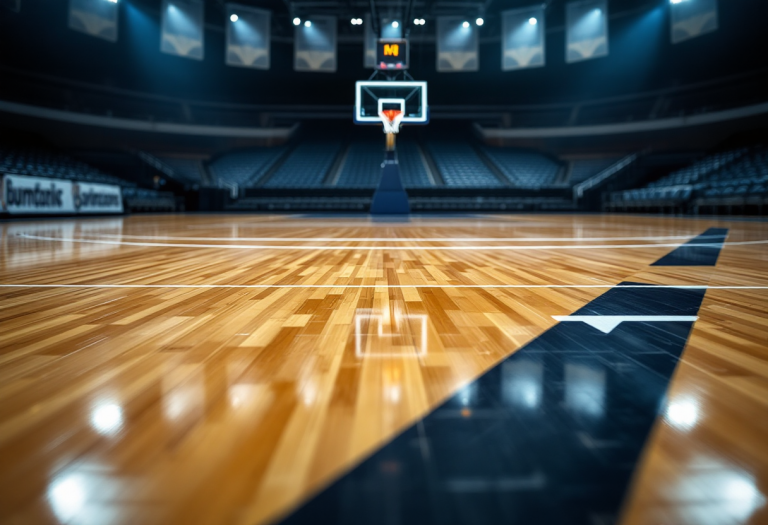 Damian Lillard in azione durante i playoff NBA