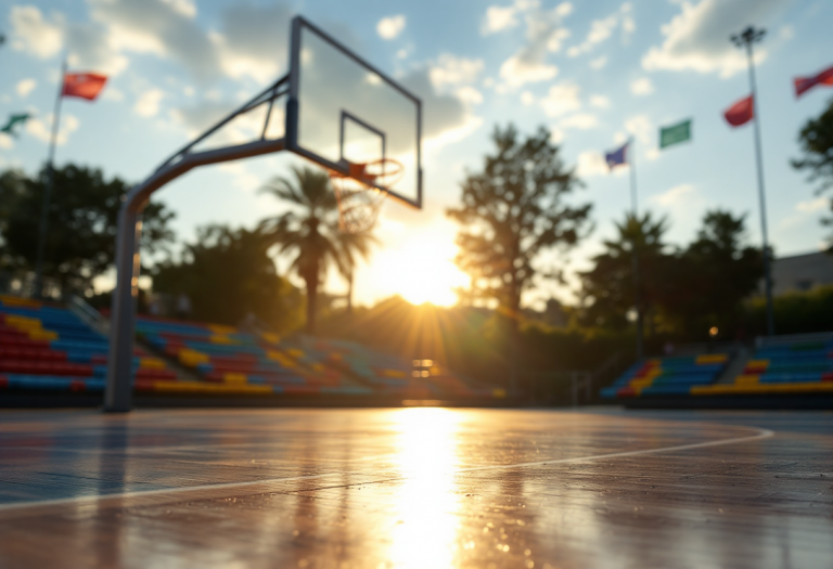Giocatori in azione durante la partita Dolomiti Energia Trentino