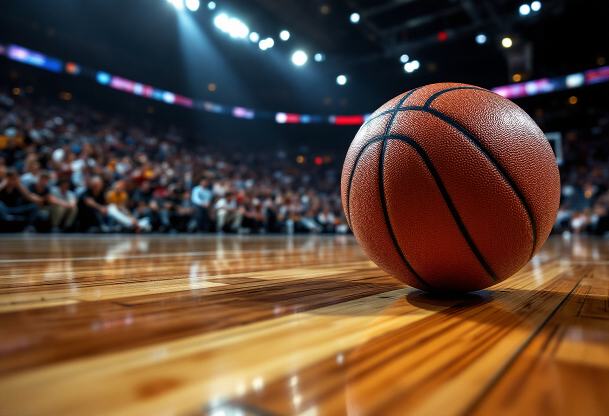 Draymond Green in azione durante una partita dei Warriors