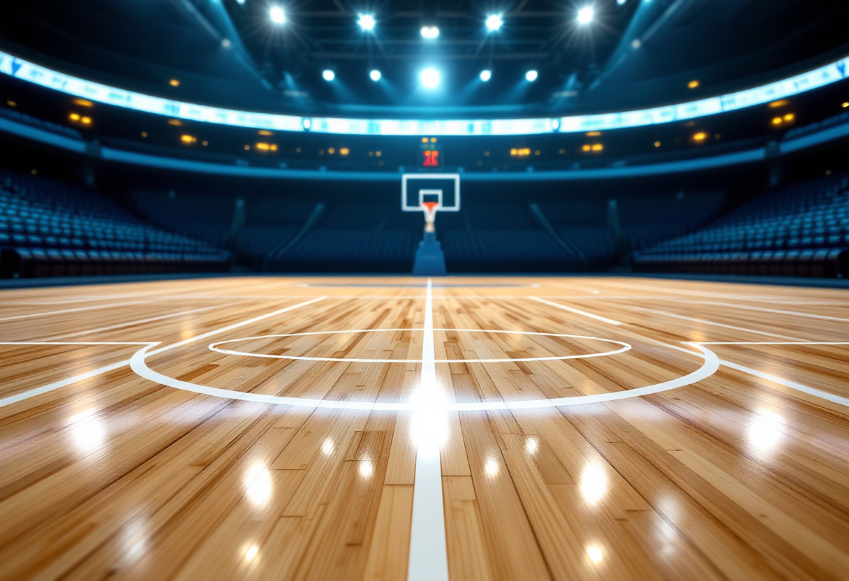 Fenerbahce e Olympiacos in azione durante la gara-3 dei playoff