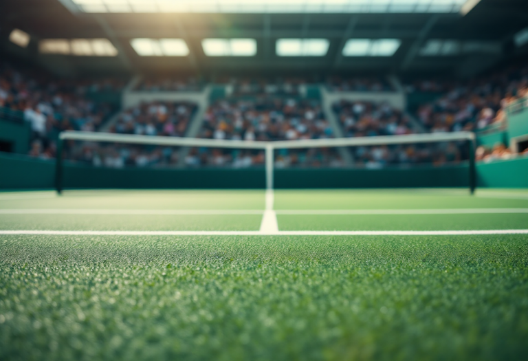 Giocatori italiani in azione al Roland Garros