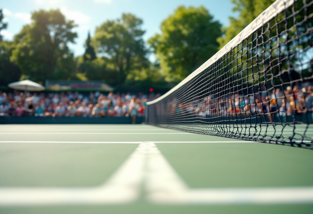 Gasquet celebra la vittoria su Arnaldi in un match intenso