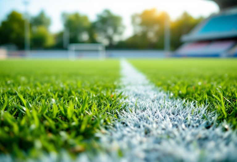 Giocatore concentrato durante una partita decisiva